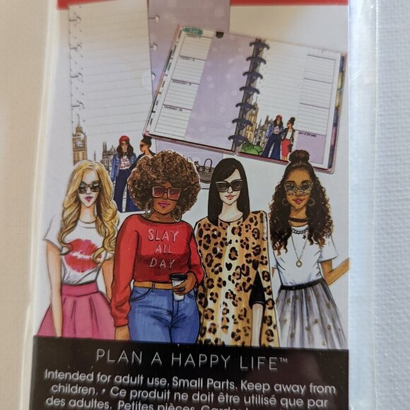 NWT Happy Planner Rong Rong 60 pg Mini Half Sheet Paper Pack Fashion Journal NEW - Picture 4 of 8